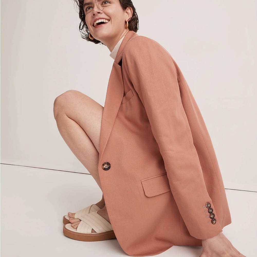 The Larsen Blazer in Drapeweave